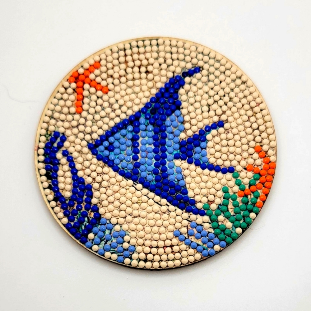 Ocean Coaster Blue Fish